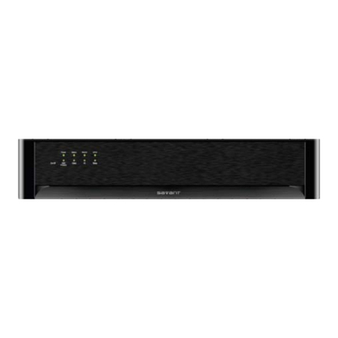 Savant AMP-1640-20 User manual