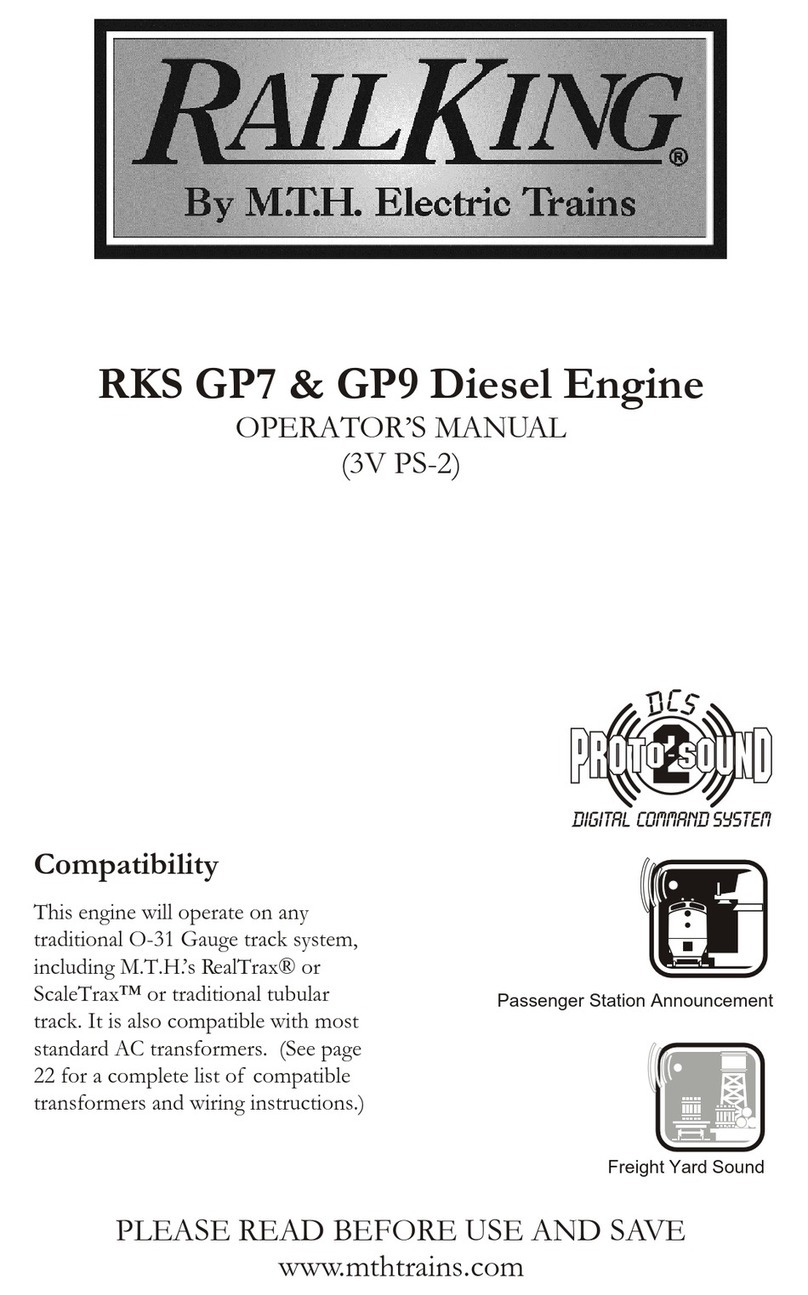 Rail King RKS GP7 User manual