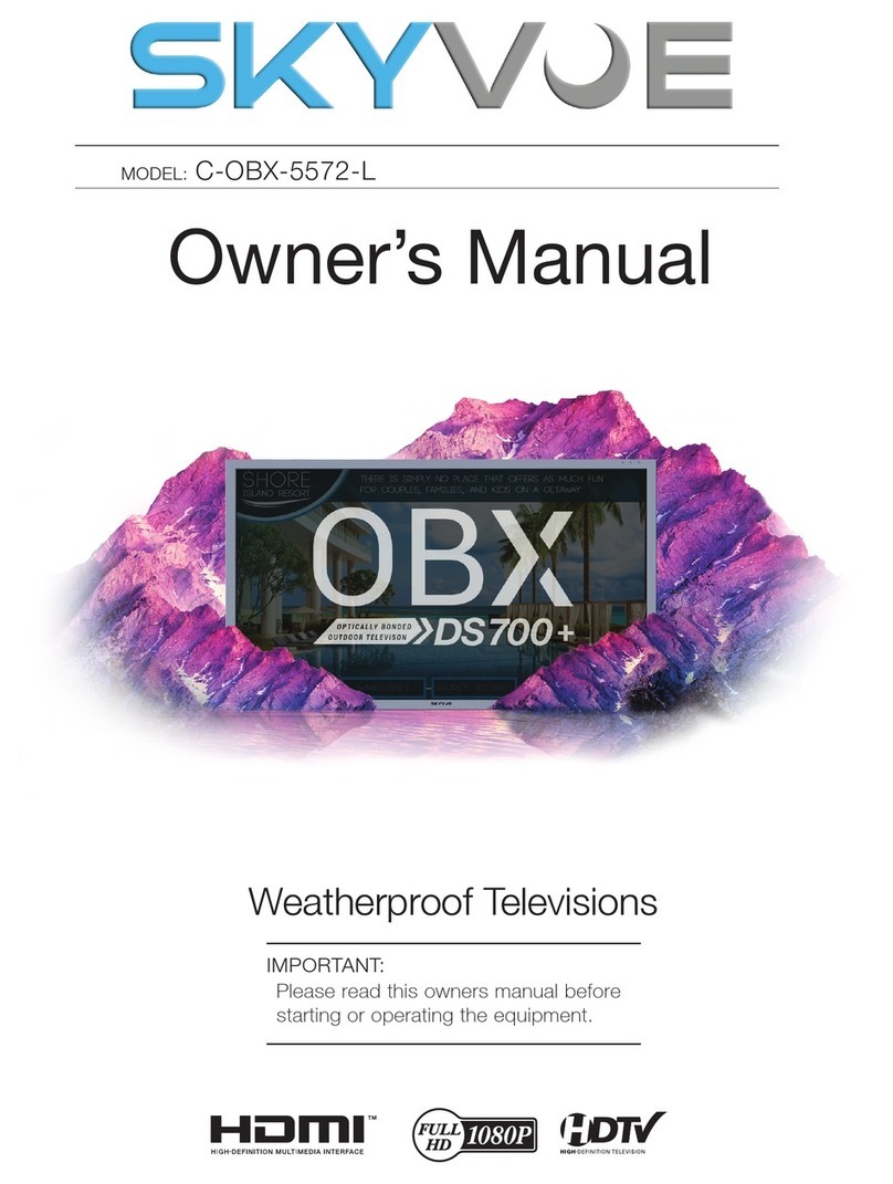 Skyvue C-OBX-5572-L User manual