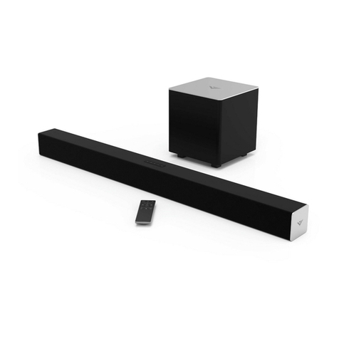 Vizio SB3821-C6 quick start guide