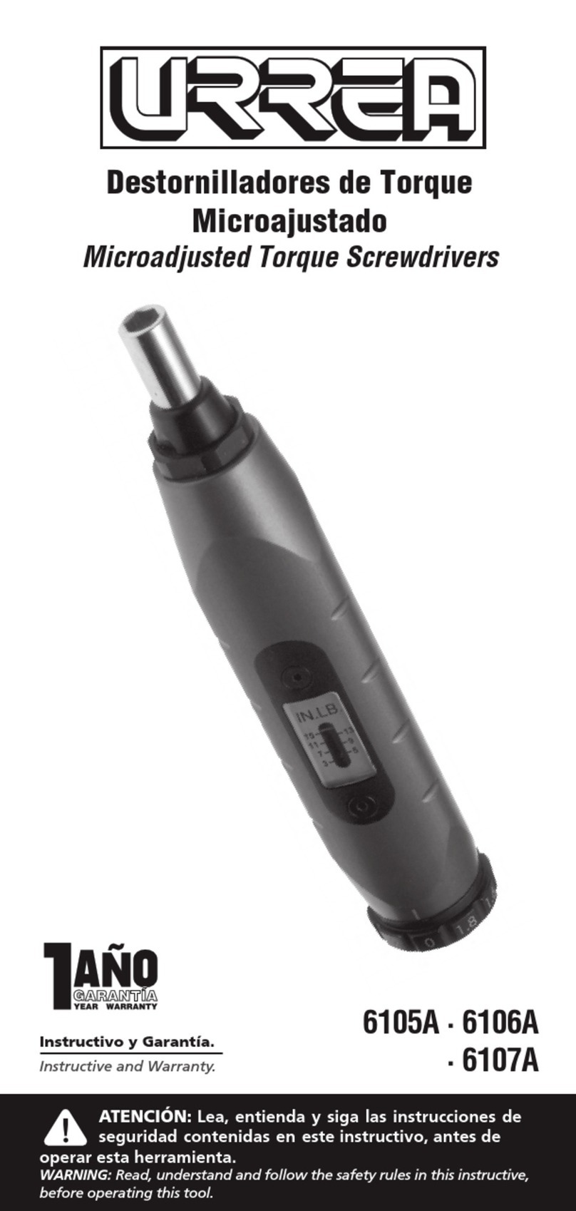 Urrea 6105A User manual