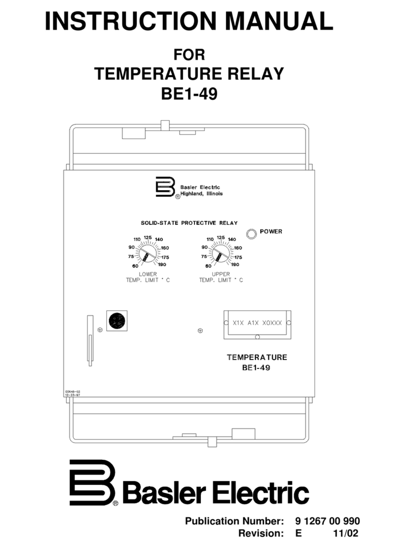 Basler BE1-49 instruction manual