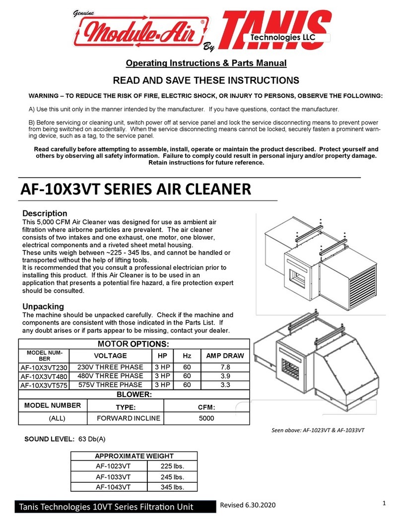 MODULE-AIR AF-10X3VT Series operating instructions