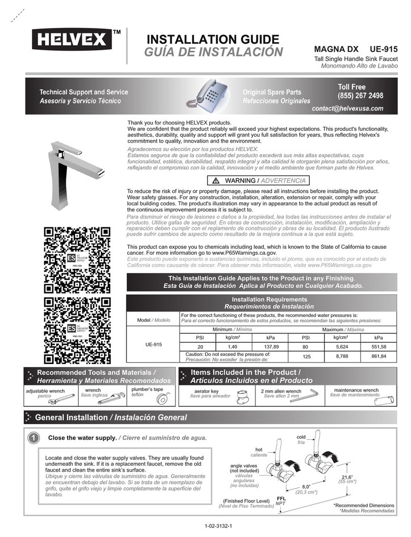 Helvex MAGNA DX UE-915 User manual