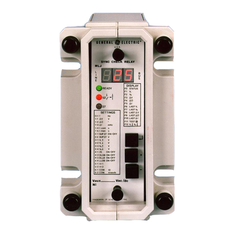 GE MLJ1000 manual