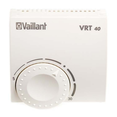 Vaillant VRT 40 manual