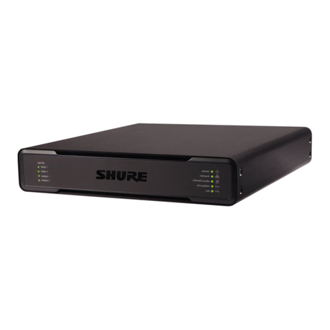 Shure INTELLIMIX P300 user guide