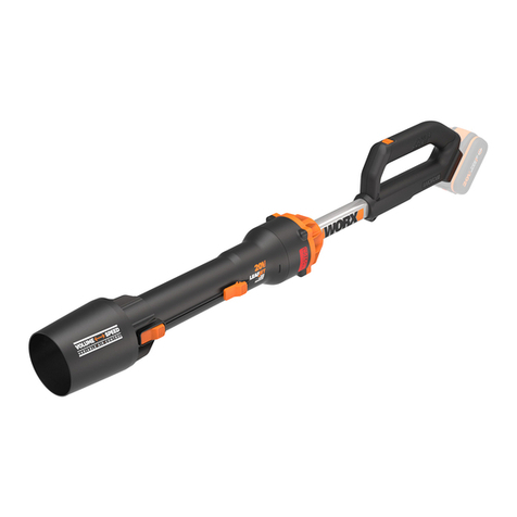 Worx LeafJet WG543E User manual