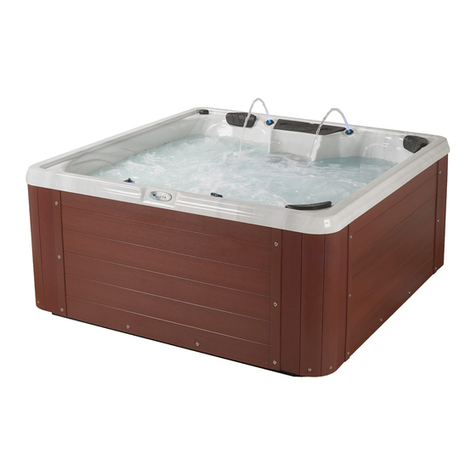 Jacuzzi essential Series Instructions for preinstallation