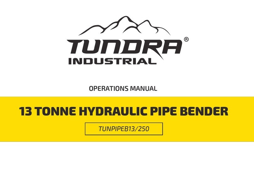 Tundra TUNPIPEB13/250 Operation manual