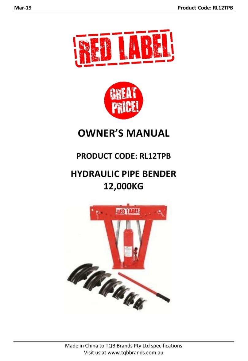 TQB RL12TPB owner's manual