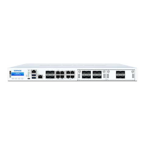 Sophos XGS 4300 User manual Sophos XGS 4300 User manual