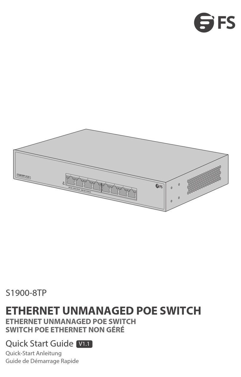 FS S1900-8TP User manual