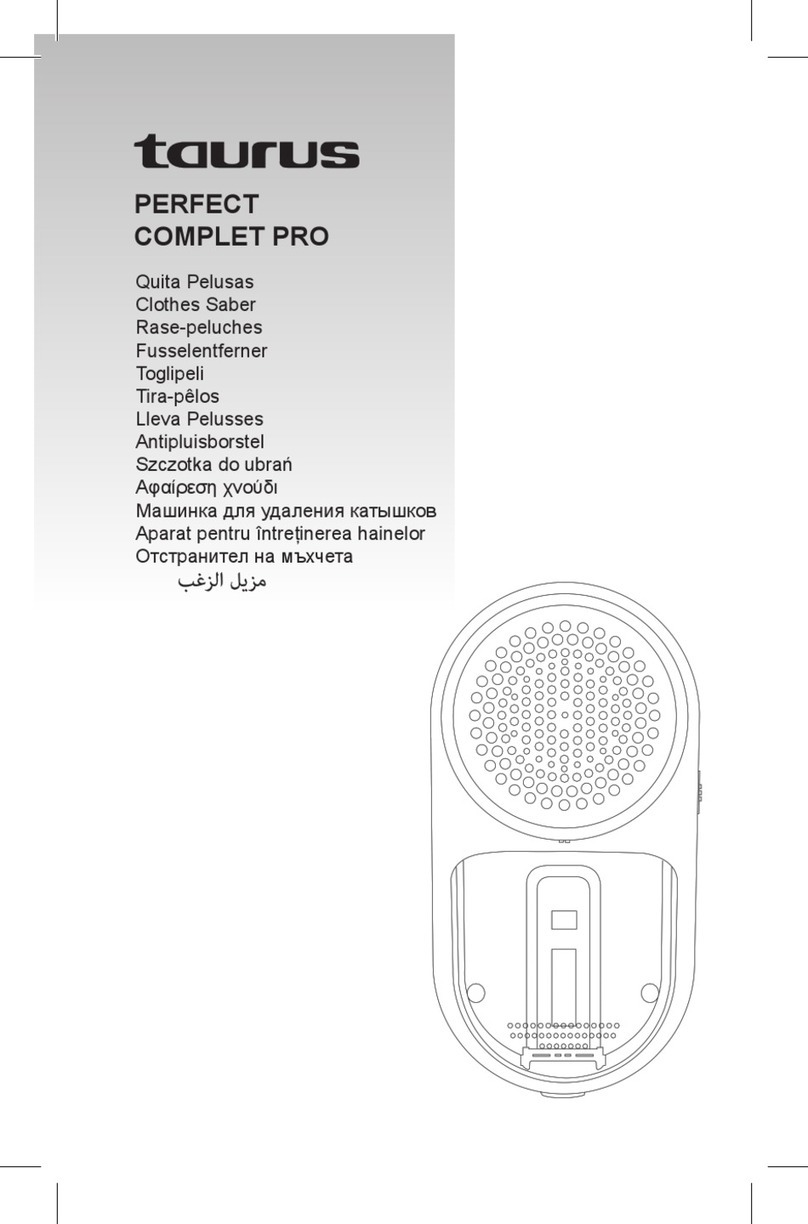 Taurus PERFECT COMPLET PRO Instructions for use