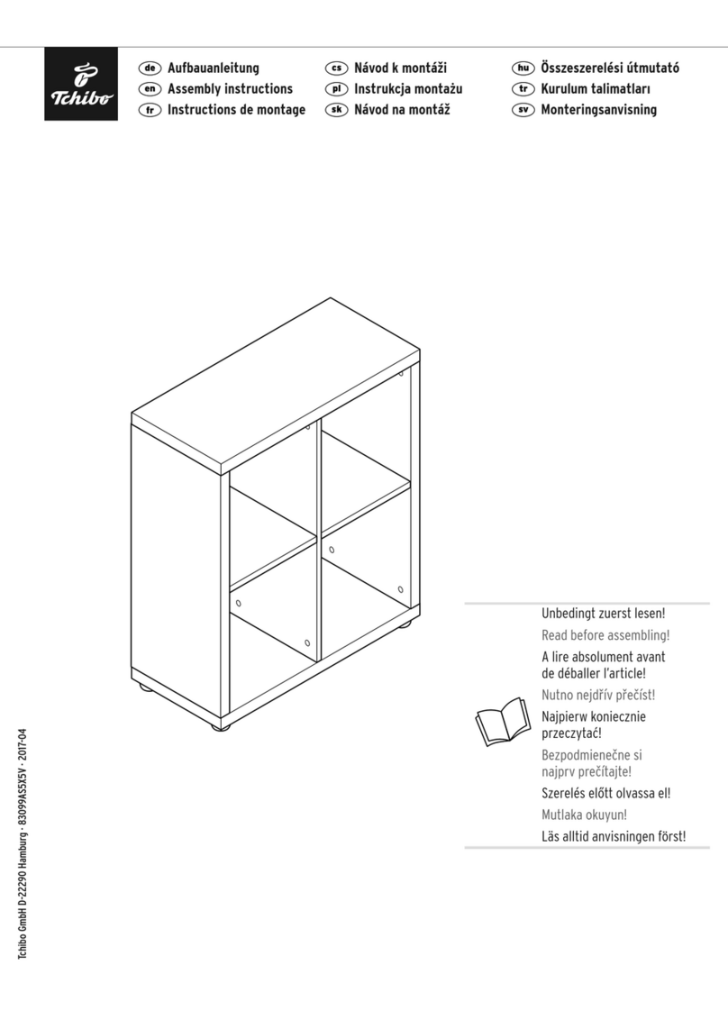 Tchibo 323 101 Assembly instructions