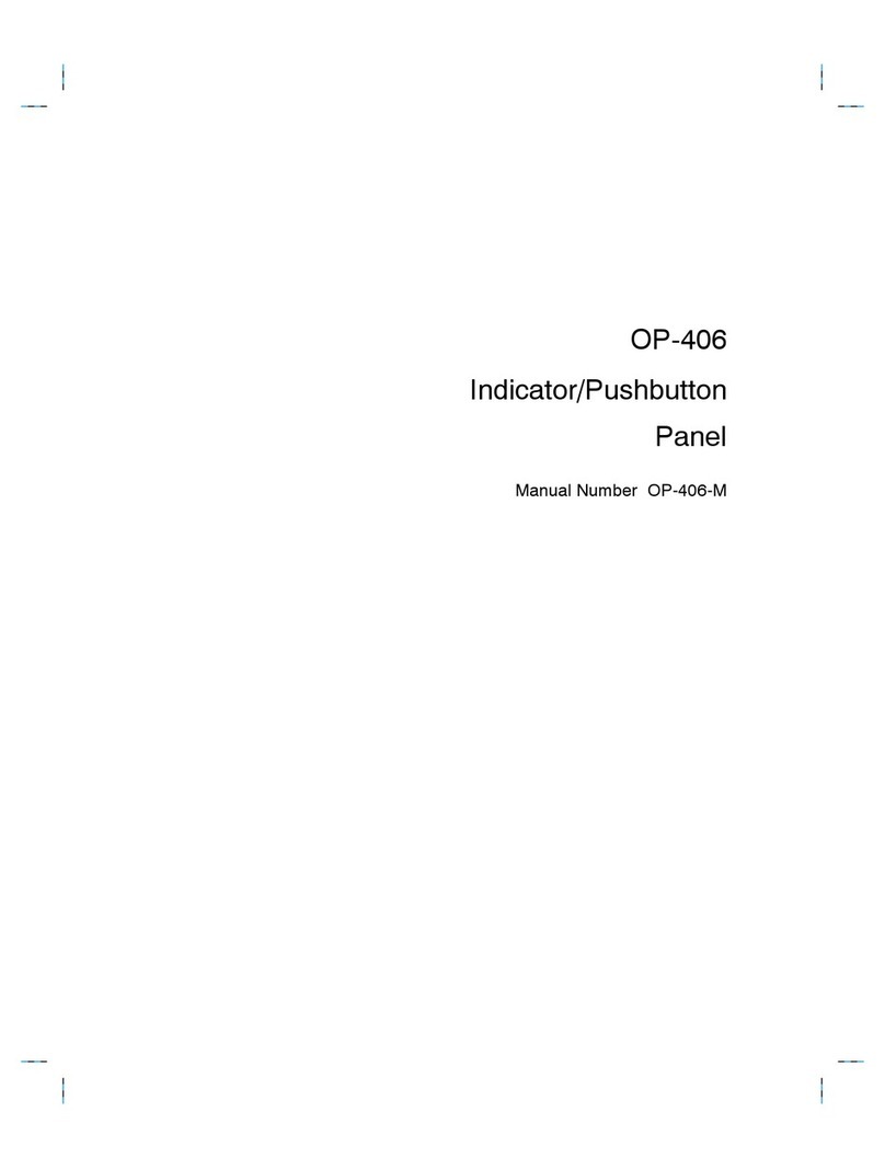 AutomationDirect OP-406 User manual