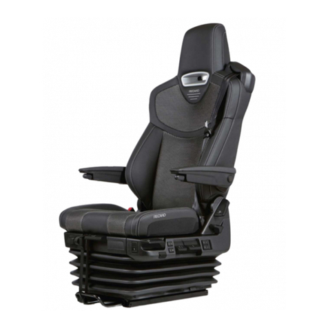RECARO C 6000 MAN TGX installation instructions