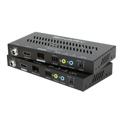 Binary B760-EXT-444-300 User manual