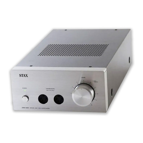STAX SRM-400S User manual