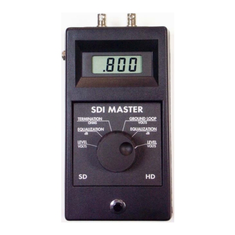 FM Systems SDI MASTER Instruction book