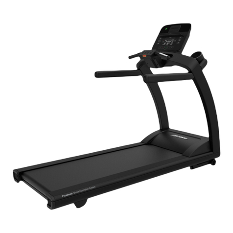 Life Fitness Run CX Use and care manual