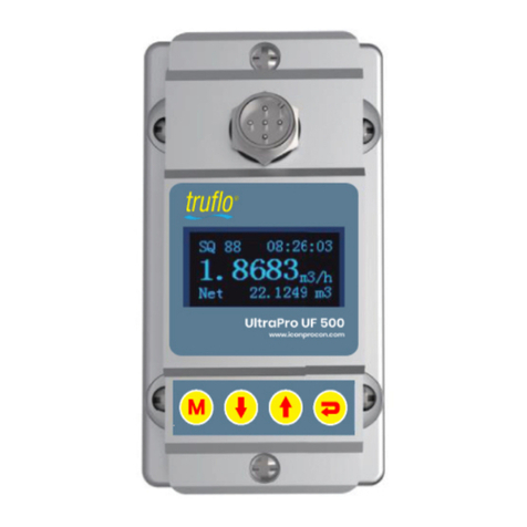 Icon Process Controls truflo Ultraflo UF500 instruction manual
