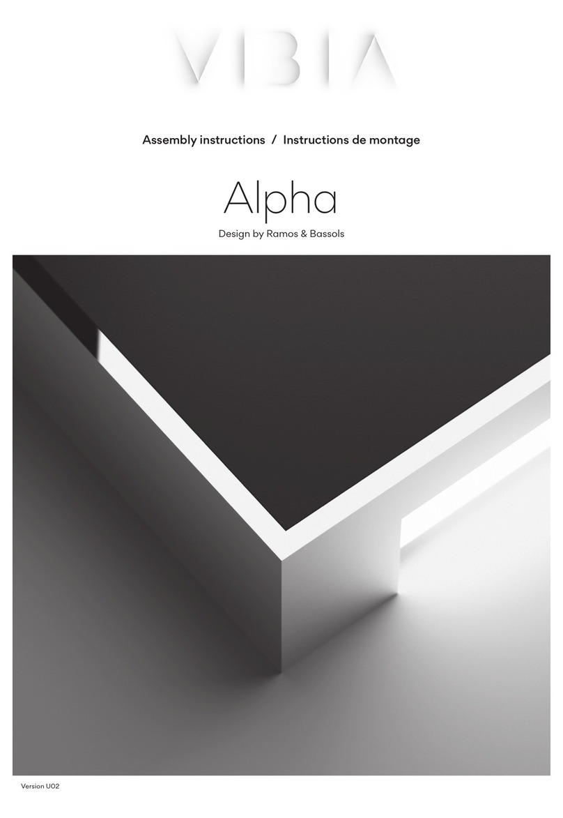 VIBIA Alpha 7940 User manual