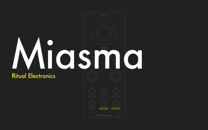 Ritual Electronics Miasma manual