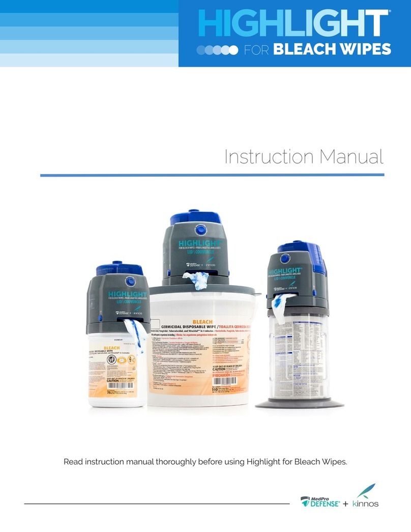 MedPro Highlight instruction manual