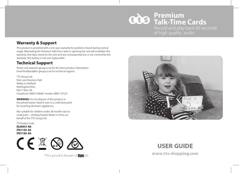 RM TTS Premium Talk-Time Cards user guide