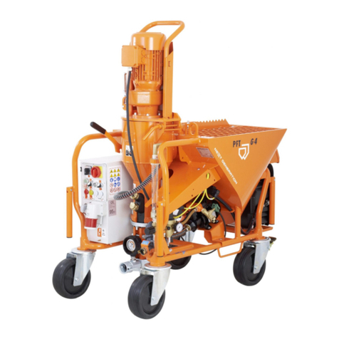 PFT G4X Super operating manual