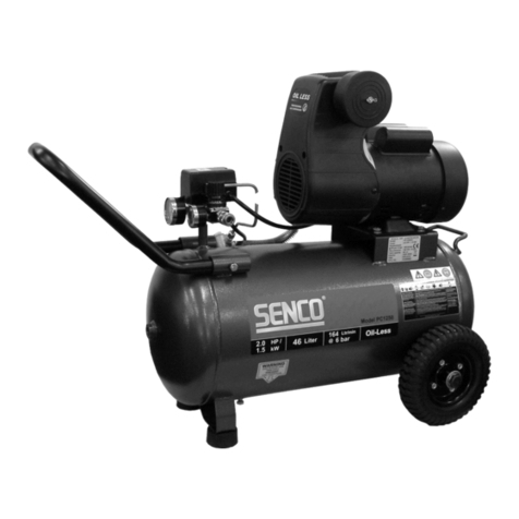 Senco PC1250 operating instructions