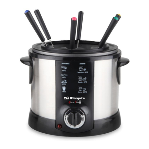 Orbegozo FDR 17 User manual