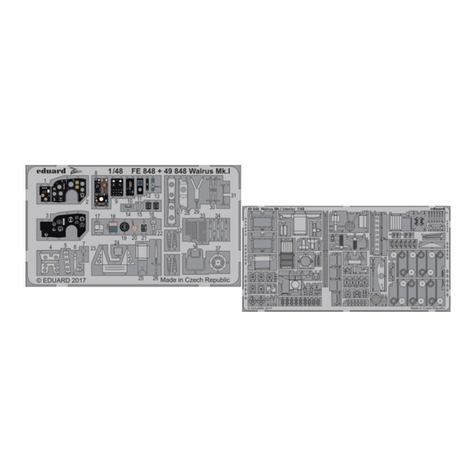 Eduard Walrus Mk.I interior 1/48 quick start guide Eduard Walrus Mk.I interior 1/48 quick start guide