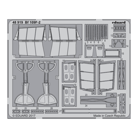 Eduard Bf 109F-2 User manual Eduard Bf 109F-2 User manual