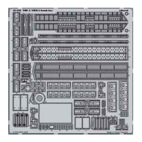 Eduard TBF-1/TBM-3 bomb bay User manual