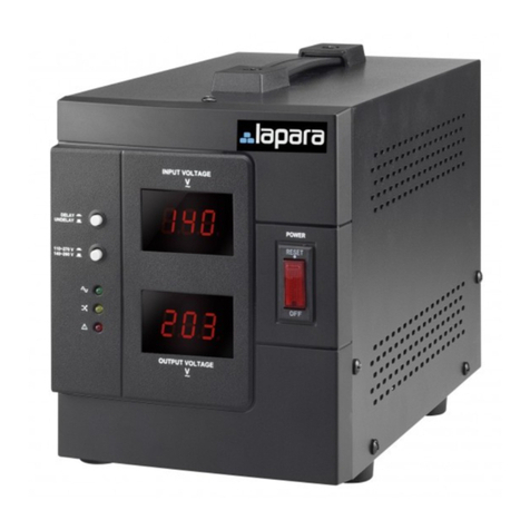lapara AVR-2000 user manual