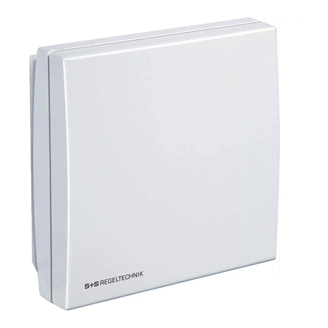 S+S Regeltechnik AERASGARD RFTM-PS Series Operating Instructions, Mounting & Installation S+S Regeltechnik AERASGARD RFTM-PS Series Operating Instructions, Mounting & Installation