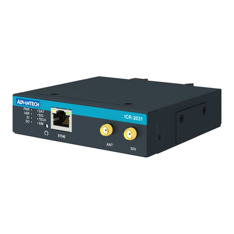 Advantech ICR-2031 Guide