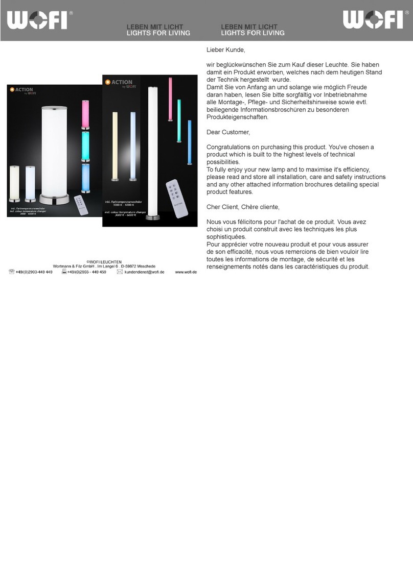 wofi 17602 Series installation instructions