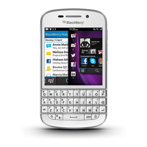 Blackbe;rry Q10 User manual
