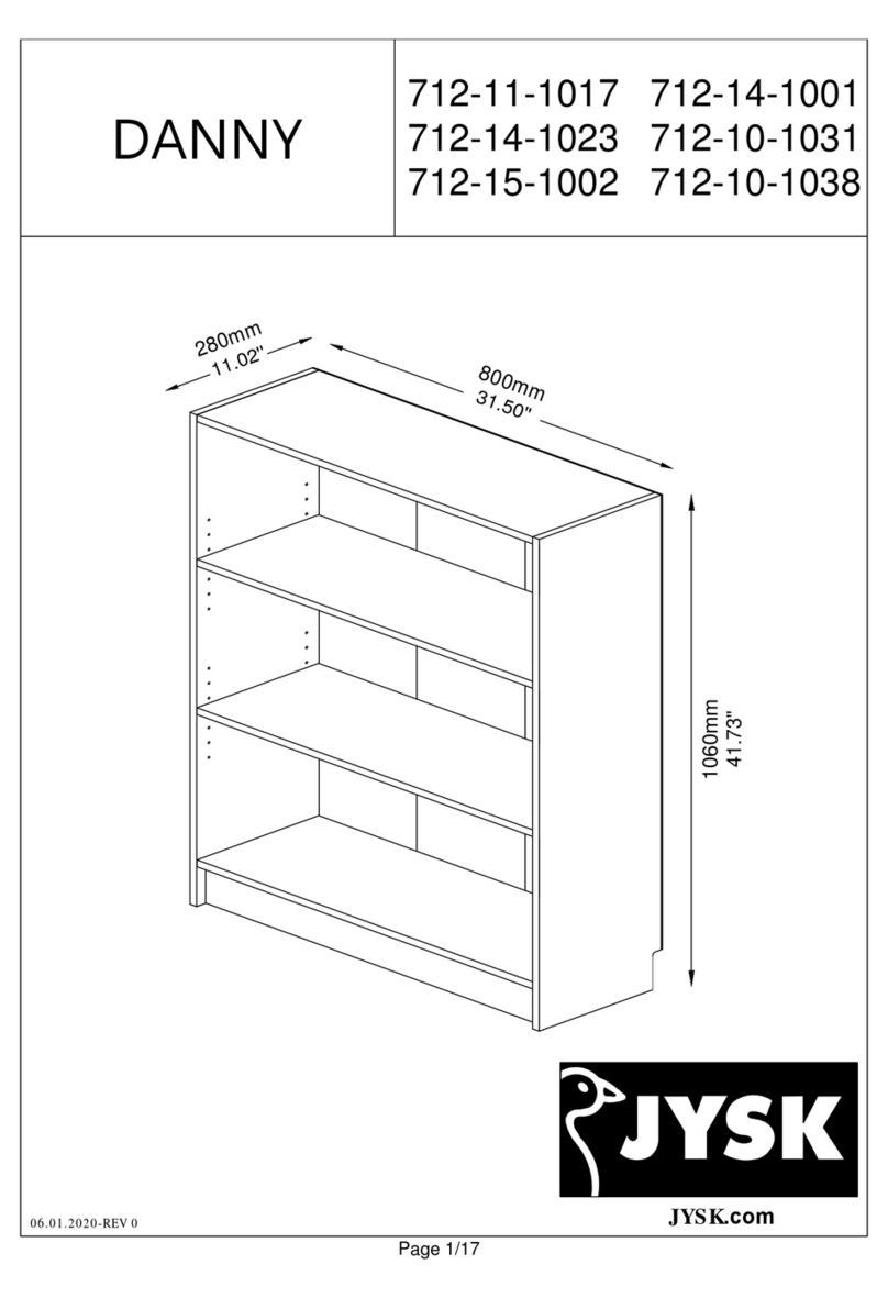 Jysk DANNY 712-11-1017 manual
