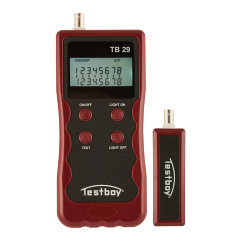 Testboy TB 29 User manual