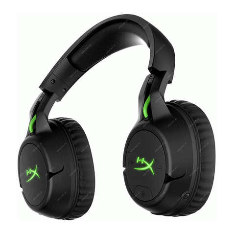 HyperX CloudX Flight User manual