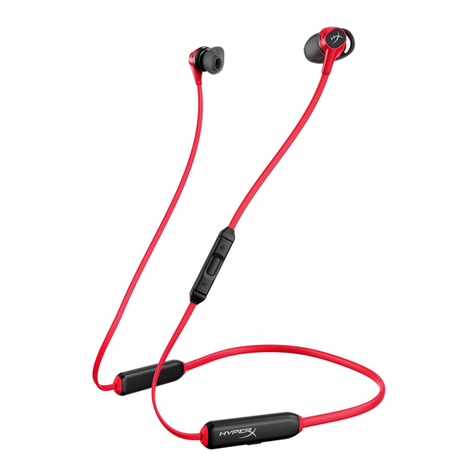 HyperX Cloud Buds User manual