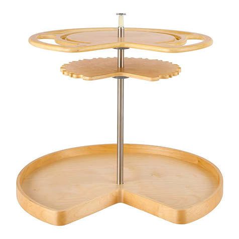Glideware Not So Lazy Susan instruction manual