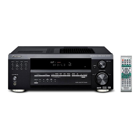 Pioneer VSX-D514-K User manual