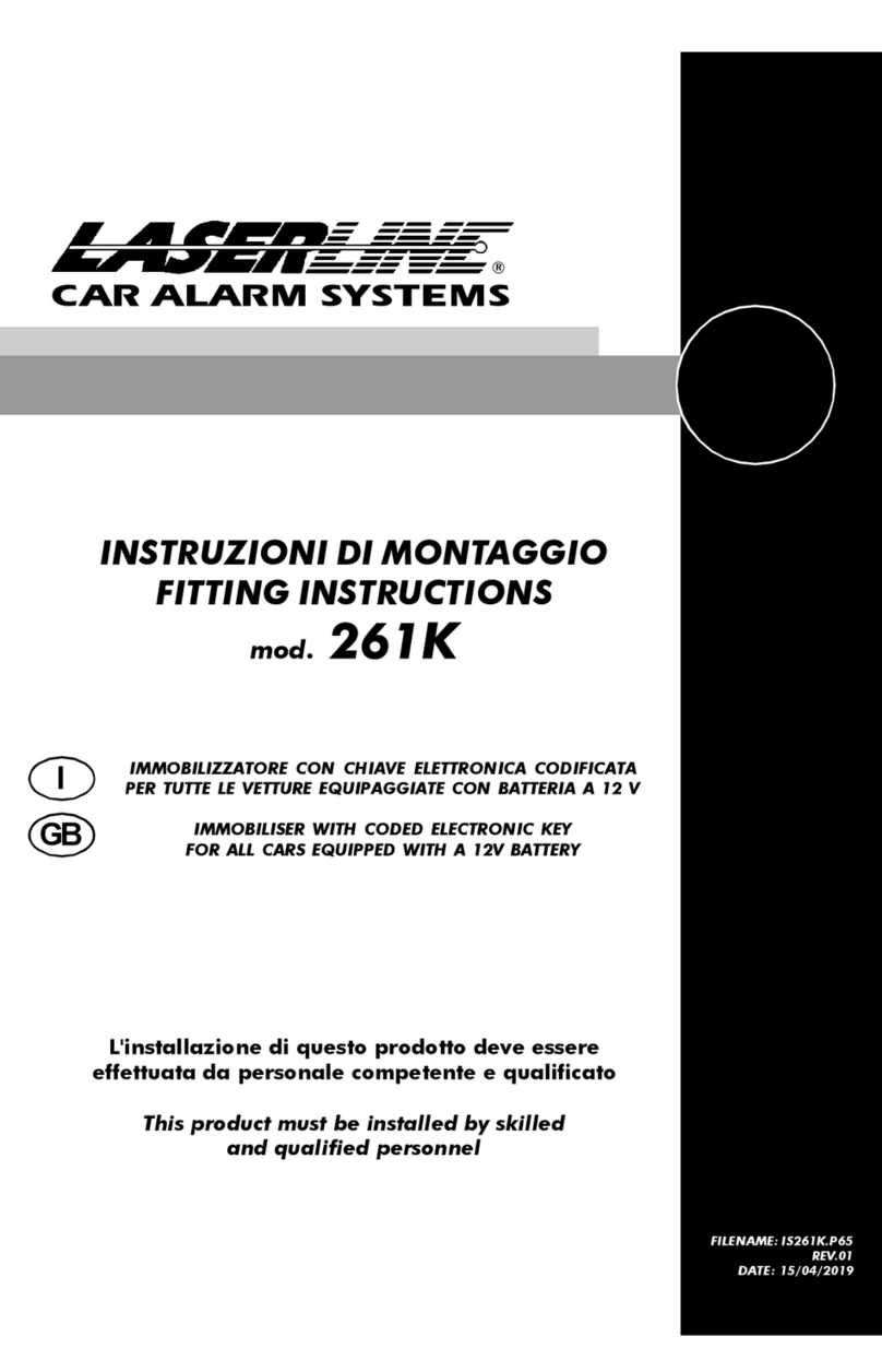 LaserLine 261K Fitting instructions
