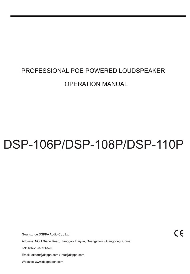 DSPPA DSP-106P User manual
