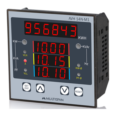 MULTISPAN AVH 14N-M1 User manual
